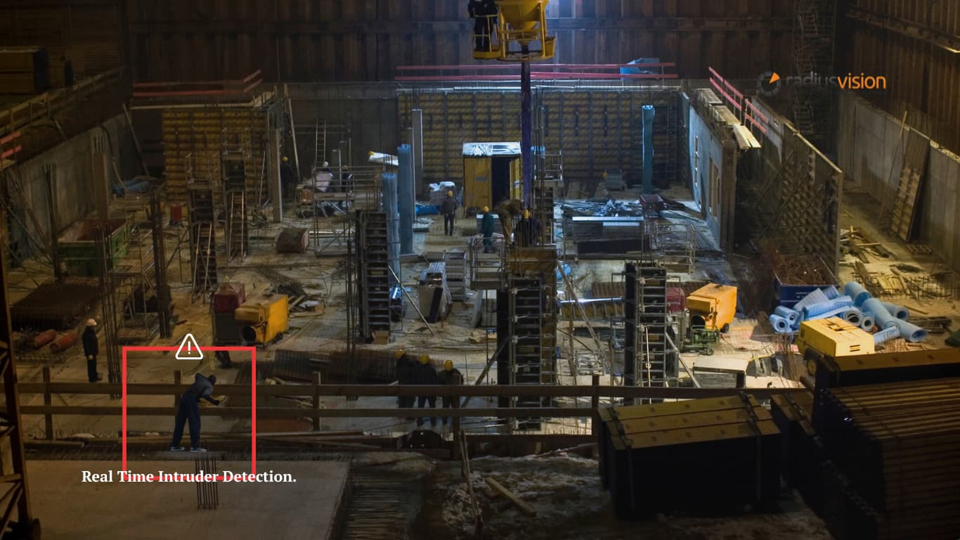 Construction site equipment vulnerable to theft and vandalism without adequate security measures